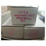 (3) 1994 Baseball Sets