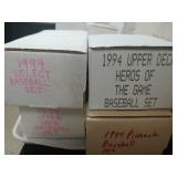 (4) 1994 Baseball Sets