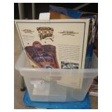 Tote of Misc. Supplies & Collectibles