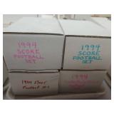 (4) 1994 Football Sets