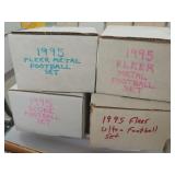 (4) 1995 Football Sets
