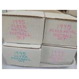 (4) 1995 Football Sets