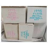 (5) 1995 Football Sets