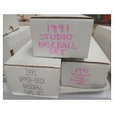 (6) 1991 Baseball Sets