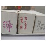 (3) 1996 Baseball Sets