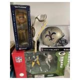 4 PC. Football Autographs