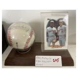 Eddie Murray & Cal Ripken Autographed Baseball