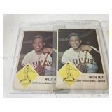 2-1963 Fleer Willie Mays &
