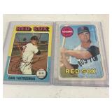 1969 & 75 Carl Yastrzemski
