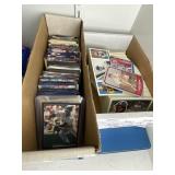 500+ Baseball & Football Cards