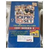 1990 Pro Set Football Unopened Box
