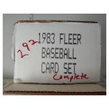 1983 Fleer Baseball Complete Set