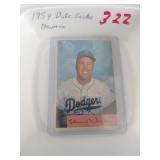 1954 Duke Snider Bowman