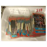 17- 1986 Fleer Basketball Star Cards