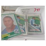 4 Barry Sanders Rookies