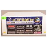 M.T.H. B&O 6-Car Freight Set