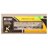 K Line Die-Cast Anheuser-Busch Hopper Car