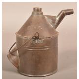 Railroad Kerosene Can Stamped "R Co."