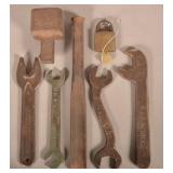 Grouping Of Tools With Various Railroad Stampings