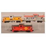 Three O Scale Cabooses