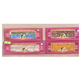 4 O Gauge M.T.H Train Cars