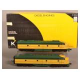 K-Line Aa O Scale Diesel Engines