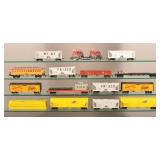 15 Ho Scale Freight Cars