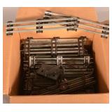 Assorted Nickel Plated 0-27 Train Track