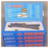 4 Atlas Custom Supreme O-Gauge Switches.