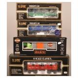 (4) K-Line O Scale Train Cards