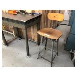 Industrial Shop Stool