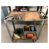 Industrial Service Cart & Contents