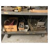 Steel Utility Cart w/Contents.