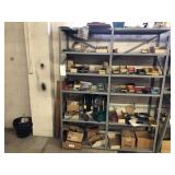 Steel Utility Shelf w/Contents