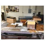 Contents on Top of Work Table