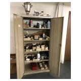 Steel Utility Cabinet w/Contents