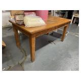 Oak Library Table