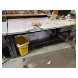 Steel Frame Desk with Formica Top