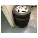(4) 14" Honda Wheels with Tires