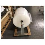Roll of Bubble Wrap with Rolling Stand