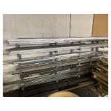 Material Rack with Large Variety of Aluminum