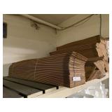 Large Lot of 5-1/2"W x 2"D x 51-1/2"L Boxes