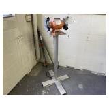 6" Bench Grinder on Stand