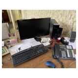 Acer Computer and Monitor with Dell Printer