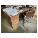 Double Pedestal Office Desk