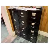 (3) 4-Drawer File Cabinets