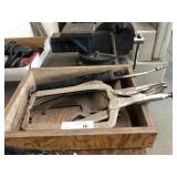 10" Vice Grips w/ Grease Gun