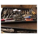 Large Lot of Assorted End Mills.
