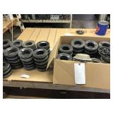 Large Lot of Cast Aluminum Covers