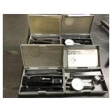 2 Mitutoyo .0001 dial indicator.